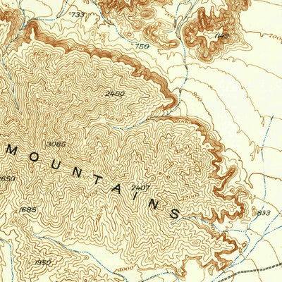 United States Geological Survey Wellton, AZ (1929, 62500-Scale) digital map