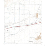 United States Geological Survey Wellton Mesa, AZ (2021, 24000-Scale) digital map