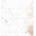 United States Geological Survey Wellton SE, AZ (1965, 24000-Scale) digital map