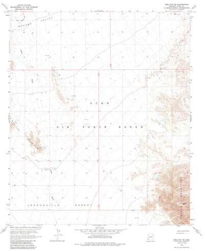 United States Geological Survey Wellton SE, AZ (1965, 24000-Scale) digital map