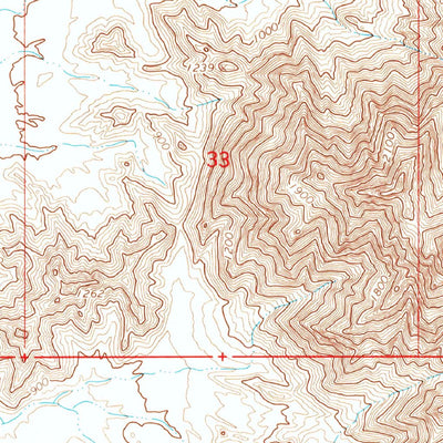 United States Geological Survey Wellton SE, AZ (1965, 24000-Scale) digital map