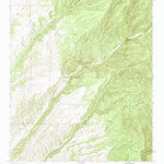 United States Geological Survey Welty Hill, NM (1964, 24000-Scale) digital map