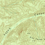 United States Geological Survey Welty Hill, NM (1964, 24000-Scale) digital map