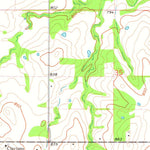 United States Geological Survey Welty, OK (1973, 24000-Scale) digital map