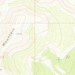 United States Geological Survey Weminuche Pass, CO (1964, 24000-Scale) digital map