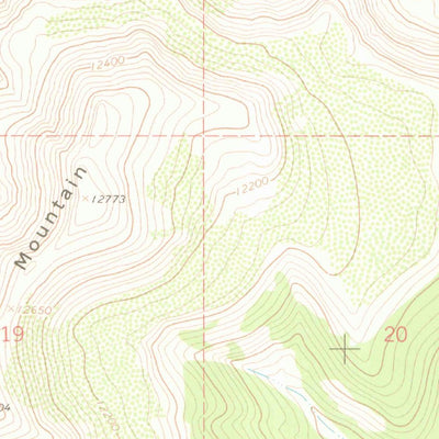 United States Geological Survey Weminuche Pass, CO (1964, 24000-Scale) digital map