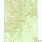 United States Geological Survey Wenaha Forks, OR-WA (1967, 24000-Scale) digital map