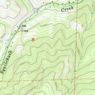 United States Geological Survey Wenatchee Heights, WA (1966, 24000-Scale) digital map