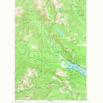 United States Geological Survey Wenatchee Lake, WA (1965, 62500-Scale) digital map