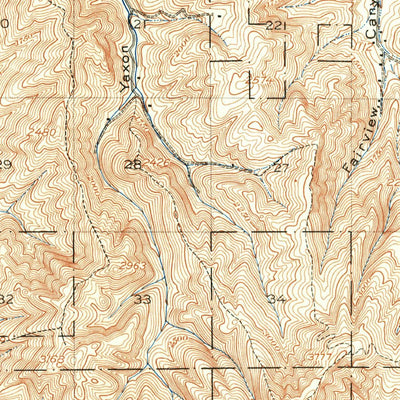 United States Geological Survey Wenatchee, WA (1913, 62500-Scale) digital map