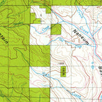 United States Geological Survey Wenatchee, WA (1975, 100000-Scale) digital map