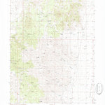 United States Geological Survey Wenban Spring, NV (1986, 24000-Scale) digital map