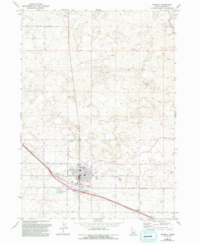 United States Geological Survey Wendell, ID (1971, 24000-Scale) digital map
