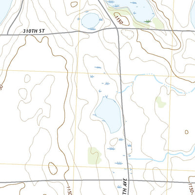 United States Geological Survey Wendell, MN (2022, 24000-Scale) digital map