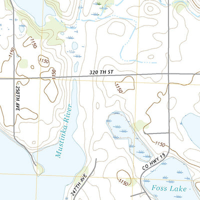United States Geological Survey Wendell, MN (2022, 24000-Scale) digital map
