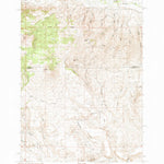 United States Geological Survey Wendt Butte, OR (1990, 24000-Scale) digital map