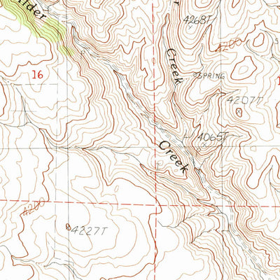 United States Geological Survey Wendt Butte, OR (1990, 24000-Scale) digital map