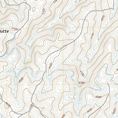 United States Geological Survey Wendt Butte, OR (2020, 24000-Scale) digital map