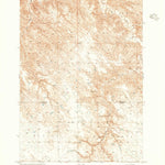United States Geological Survey Wendte NE, SD (1953, 24000-Scale) digital map
