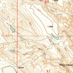 United States Geological Survey Wendte NE, SD (1953, 24000-Scale) digital map