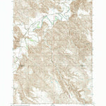 United States Geological Survey Wendte, SD (1953, 24000-Scale) digital map