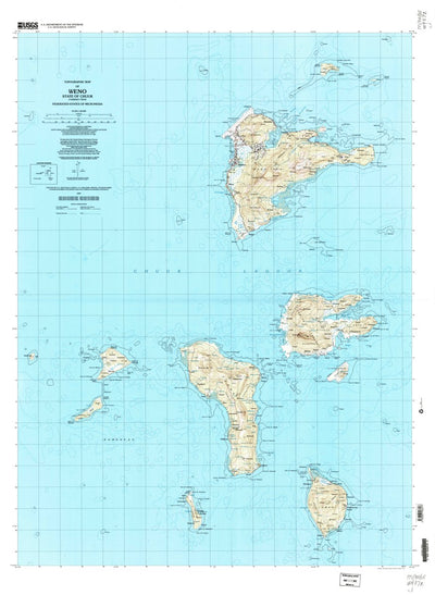 United States Geological Survey Weno, FM (1997, 25000-Scale) digital map