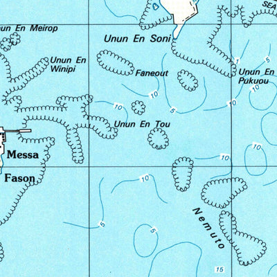 United States Geological Survey Weno, FM (1997, 25000-Scale) digital map