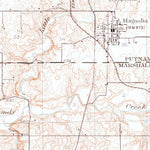 United States Geological Survey Wenona, IL (1934, 62500-Scale) digital map