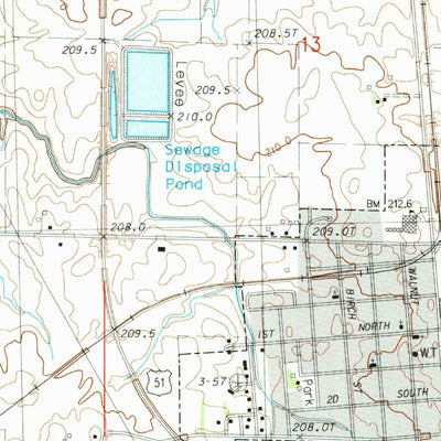 United States Geological Survey Wenona, IL (1984, 24000-Scale) digital map