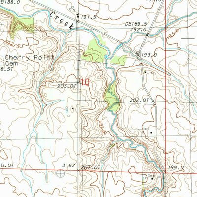 United States Geological Survey Wenona, IL (1984, 24000-Scale) digital map