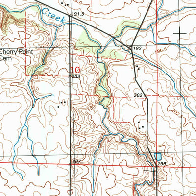United States Geological Survey Wenona, IL (1996, 24000-Scale) digital map