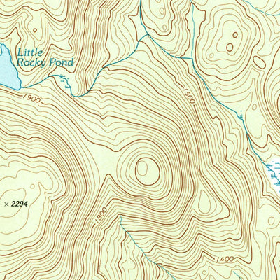 United States Geological Survey Wentworth, NH (1995, 24000-Scale) digital map
