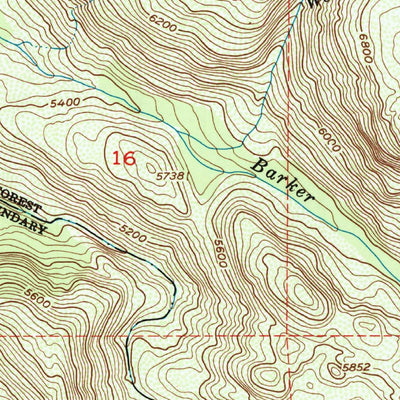 United States Geological Survey Wentworth Springs, CA (1953, 24000-Scale) digital map