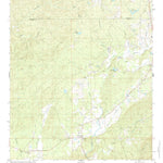 United States Geological Survey Weogufka, AL (1979, 24000-Scale) digital map