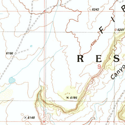 United States Geological Survey Wepo Village, AZ (1990, 24000-Scale) digital map