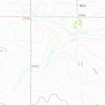 United States Geological Survey Werner, ND (1973, 24000-Scale) digital map