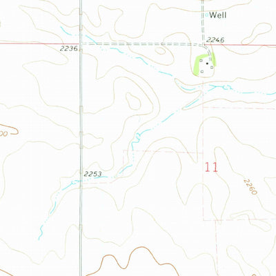 United States Geological Survey Werner, ND (1973, 24000-Scale) digital map