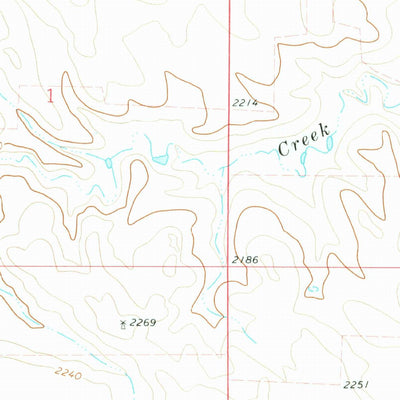 United States Geological Survey Werner, ND (1973, 24000-Scale) digital map