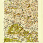 United States Geological Survey Wernersville, PA (1953, 62500-Scale) digital map