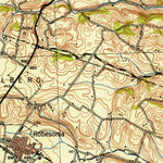 United States Geological Survey Wernersville, PA (1953, 62500-Scale) digital map