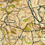 United States Geological Survey Wernersville, PA (1953, 62500-Scale) digital map