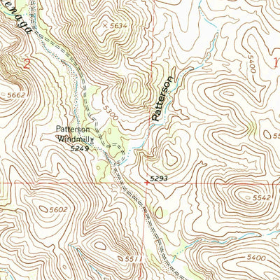 United States Geological Survey Werney Hill, NM (1963, 24000-Scale) digital map