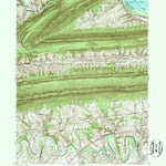 United States Geological Survey Wertzville, PA (1952, 24000-Scale) digital map