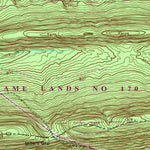 United States Geological Survey Wertzville, PA (1952, 24000-Scale) digital map