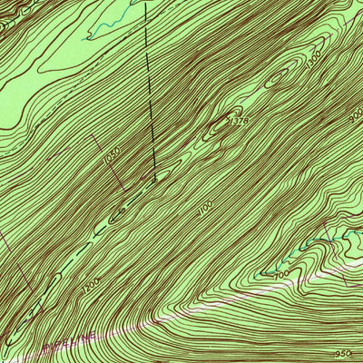 United States Geological Survey Wertzville, PA (1952, 24000-Scale) digital map
