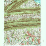 United States Geological Survey Wertzville, PA (1999, 24000-Scale) digital map