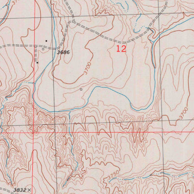 United States Geological Survey Weskan NW, KS (1979, 24000-Scale) digital map