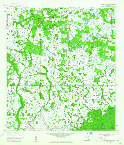 United States Geological Survey Wesley Chapel, FL (1944, 24000-Scale) digital map
