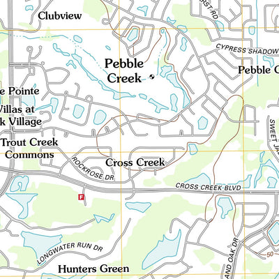 United States Geological Survey Wesley Chapel, FL (2012, 24000-Scale) digital map