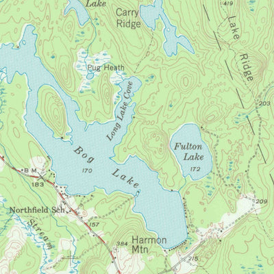 United States Geological Survey Wesley, ME (1941, 62500-Scale) digital map
